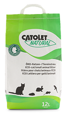 Catolet Natural Katzen Tiereinstreu vorne